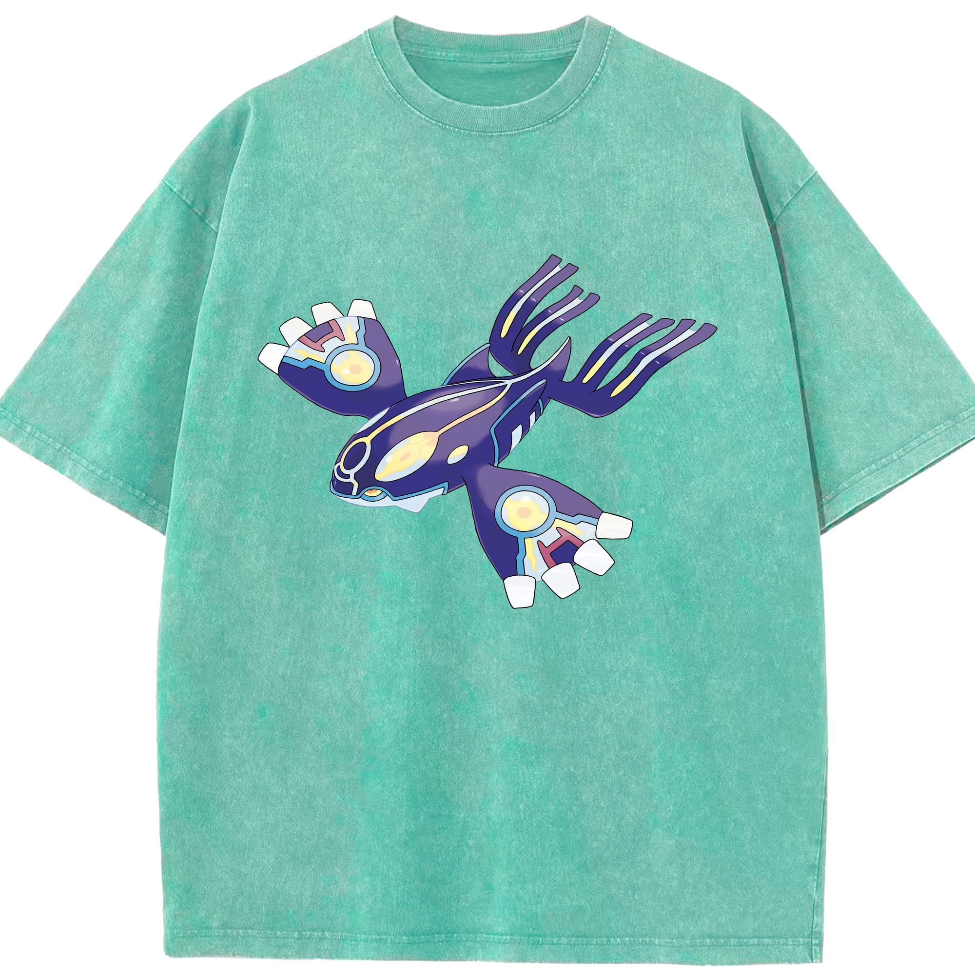 （画像用） ポケットモンスター Pokémon 綿100% ヴィンテージ風 半袖Tシャツ（フロントプリント）